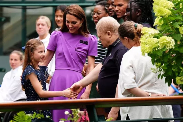 princess charlotte joins mom kate middleton at wimbledon amidst treatment shares emotional moment princess charlotte joins mom kate middleton at wimbledon amidst treatment shares emotional moment