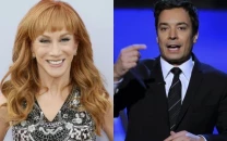 kathy griffin says she was banned from the tonight show and criticises jimmy fallon over conor mcgregor appearance