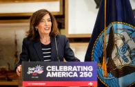 new york governor kathy hochul speaks during a press conference ahead of sail4th 250 in new york city us june 28 2026 reuters