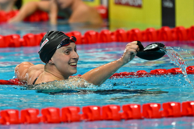 ledecky not satisfied despite 400m win ledecky not satisfied despite 400m win