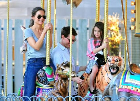 Tom and Suri were last seen publicly together at Disney World in the summer of 2012. (Image: Wire Image)
