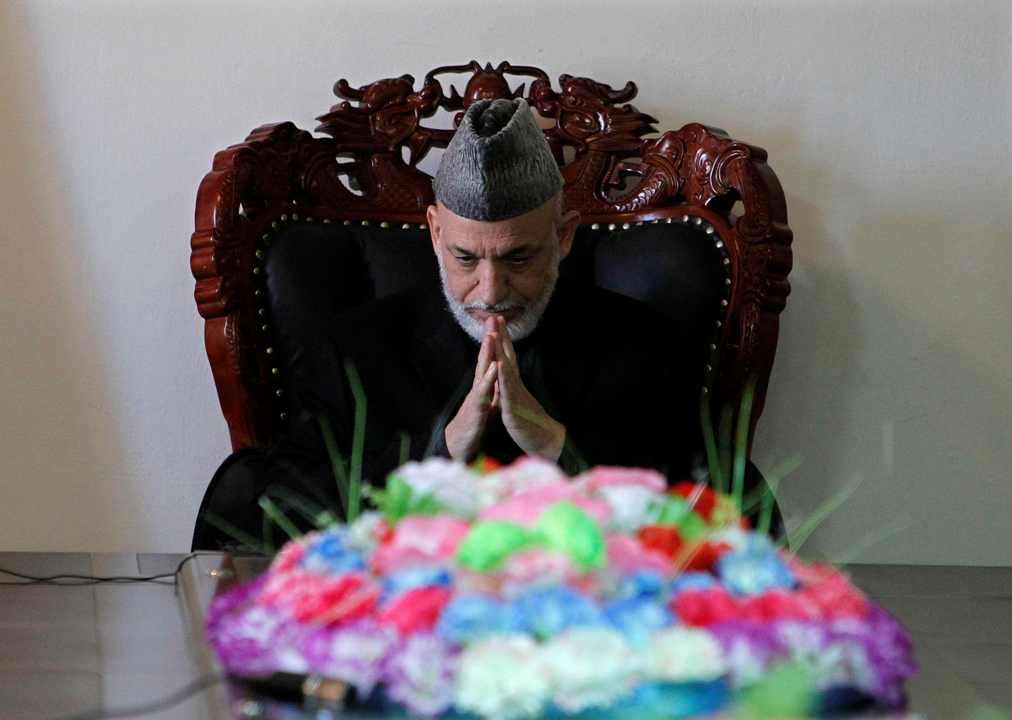 karzai visit