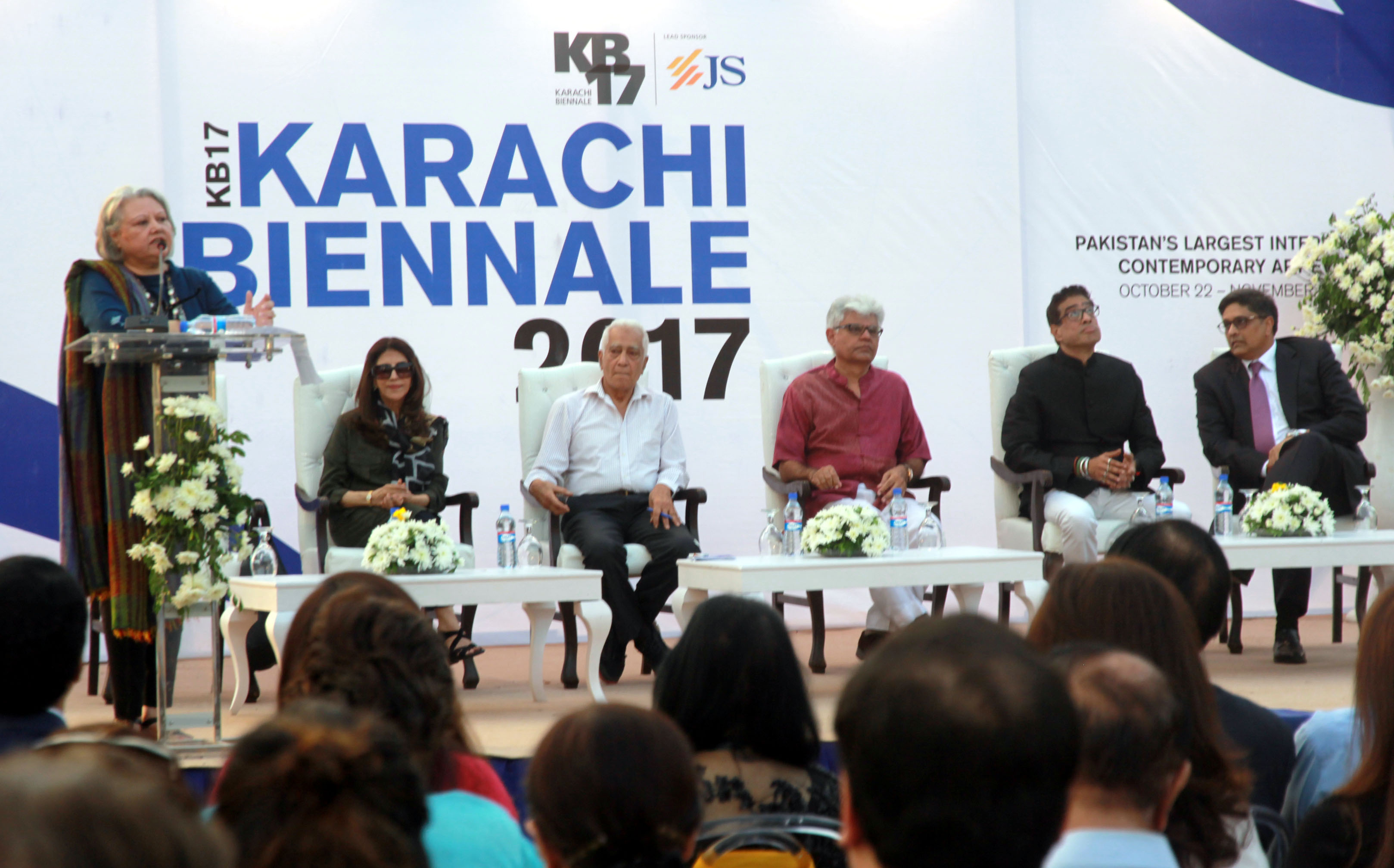 farrukh said the people embraced the biennale encouraging us to bring new surprises as part of the next biennale in two years photo athar khan express