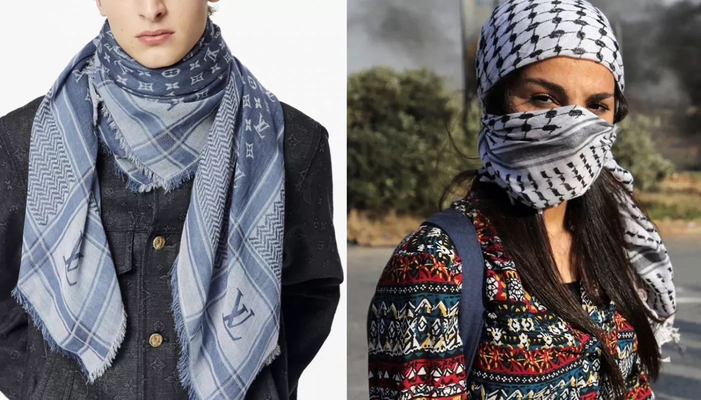 post neutral political stance louis vuitton under fire for selling keffiyeh inspired stole post neutral political stance louis vuitton under fire for selling keffiyeh inspired stole