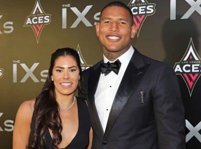 las vegas aces star kelsey plum files for divorce from giants darren waller after only a year
