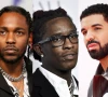 young thug criticizes kendrick lamar in leaked jail call while praising drake young thug criticizes kendrick lamar in leaked jail call while praising drake