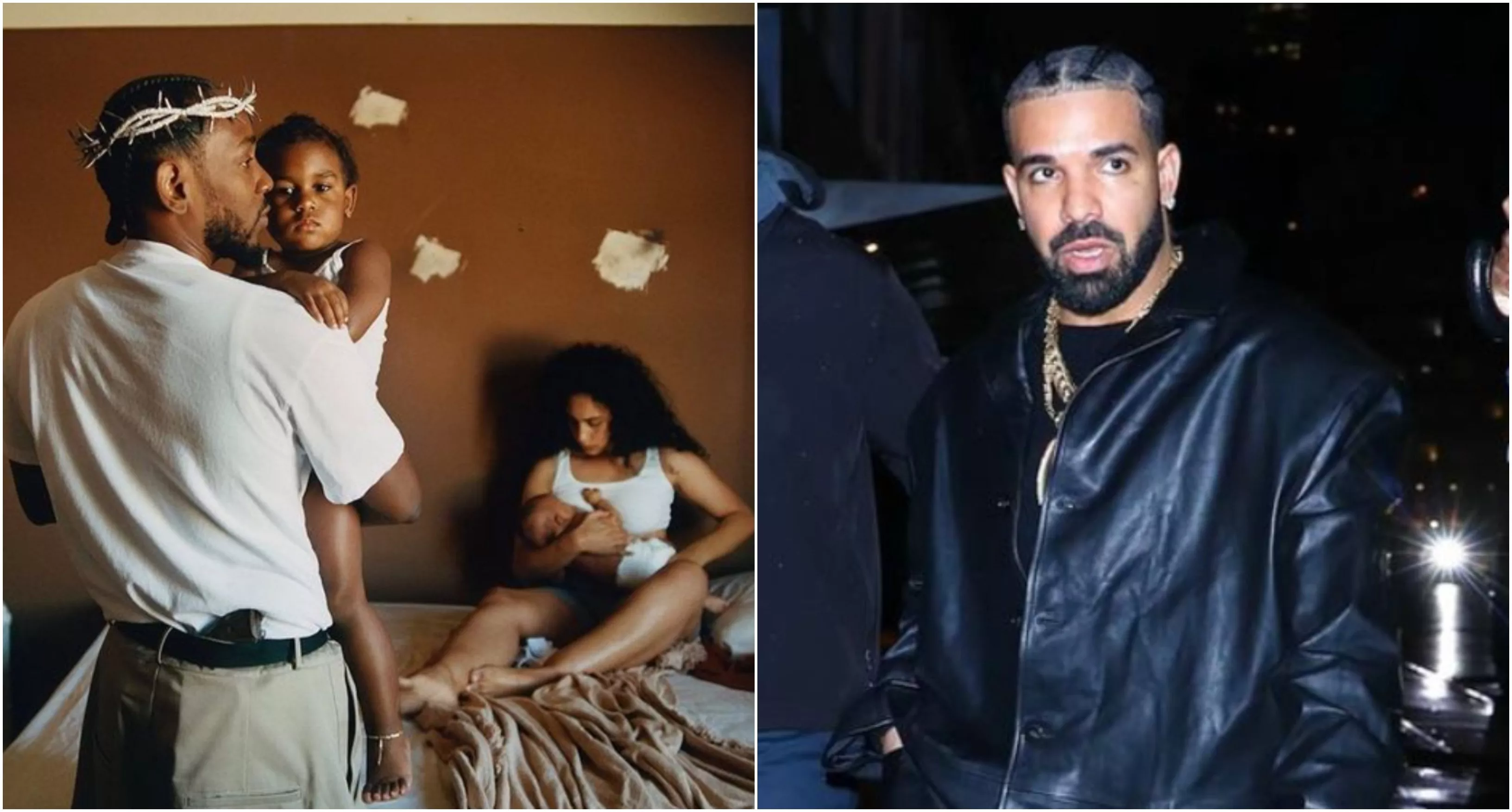 collage of kendrick lamar s the morale and the big steppers courtesy blushedbywhit on instagram and drake courtesy champagnepapi on instagram collage of kendrick lamar s the morale and the big steppers courtesy blushedbywhit on instagram and drake courtesy champagnepapi on instagram