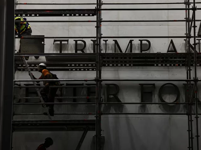 Trump's name removed from Kennedy Centre in predawn operation