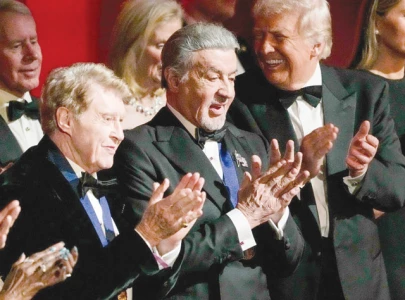 trump turns star honours into his own showcase trump turns star honours into his own showcase