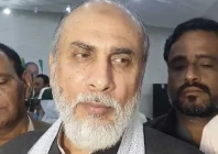 levies sources say armed assailants opened fire on bap president khalid hussain magsi s convoy but security personnel and guards responded swiftly forcing the attackers to flee photo file