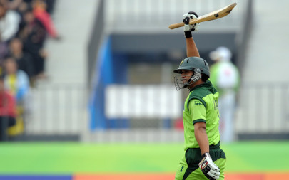 ton up latif leads pakistan to mauling of china