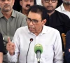 muttahida qaumi movement pakistan mqm p chairman dr khalid maqbool siddiqui photo express
