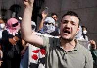 file photo columbia university graduate mahmoud khalil attends a pro palestinian protest outside columbia university on the two year anniversary of the deadly october 7 2023 attack on israel by hamas from gaza in manhattan in new york city us october 7 2025 photo reuters