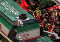 mourners react next to the coffin of iran s late supreme leader ayatollah ali khamenei who was killed on february 28 in israeli and us airstrikes and coffins of his family members on the day of his burial in a culmination of a mass funeral in mashhad iran july 9 2026 photo reuters mourners react next to the coffin of iran s late supreme leader ayatollah ali khamenei who was killed on february 28 in israeli and us airstrikes and coffins of his family members on the day of his burial in a culmination of a mass funeral in mashhad iran july 9 2026 photo reuters