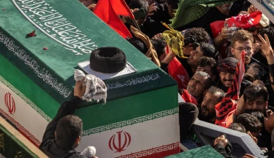 mourners react next to the coffin of iran s late supreme leader ayatollah ali khamenei who was killed on february 28 in israeli and us airstrikes and coffins of his family members on the day of his burial in a culmination of a mass funeral in mashhad iran july 9 2026 photo reuters mourners react next to the coffin of iran s late supreme leader ayatollah ali khamenei who was killed on february 28 in israeli and us airstrikes and coffins of his family members on the day of his burial in a culmination of a mass funeral in mashhad iran july 9 2026 photo reuters