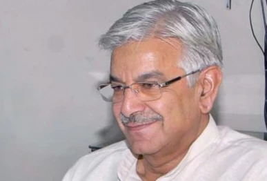 defence minister khawaja asif photo app file