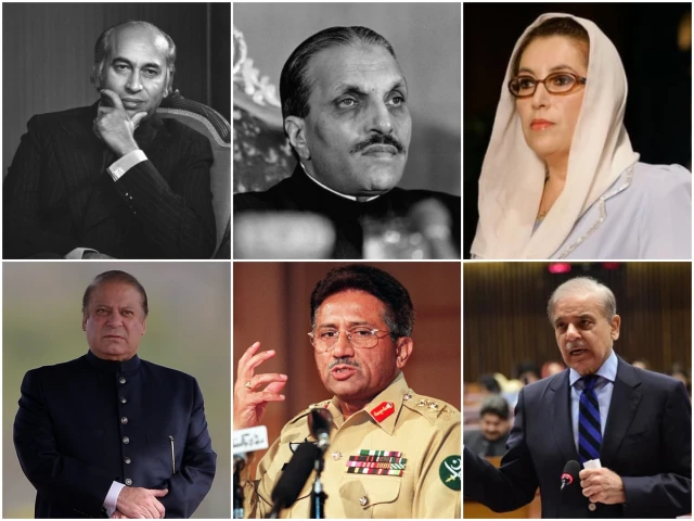 zulfikar ali bhutto zia ul haq benazir bhutto from upper left nawaz sharif perviaz musharraf shehbaz sharif from bottom left photos file zulfikar ali bhutto zia ul haq benazir bhutto from upper left nawaz sharif perviaz musharraf shehbaz sharif from bottom left photos file