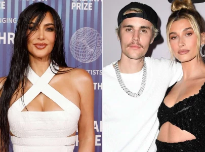 kim kardashian gushes over justin bieber and hailey bieber s coachella cuddle