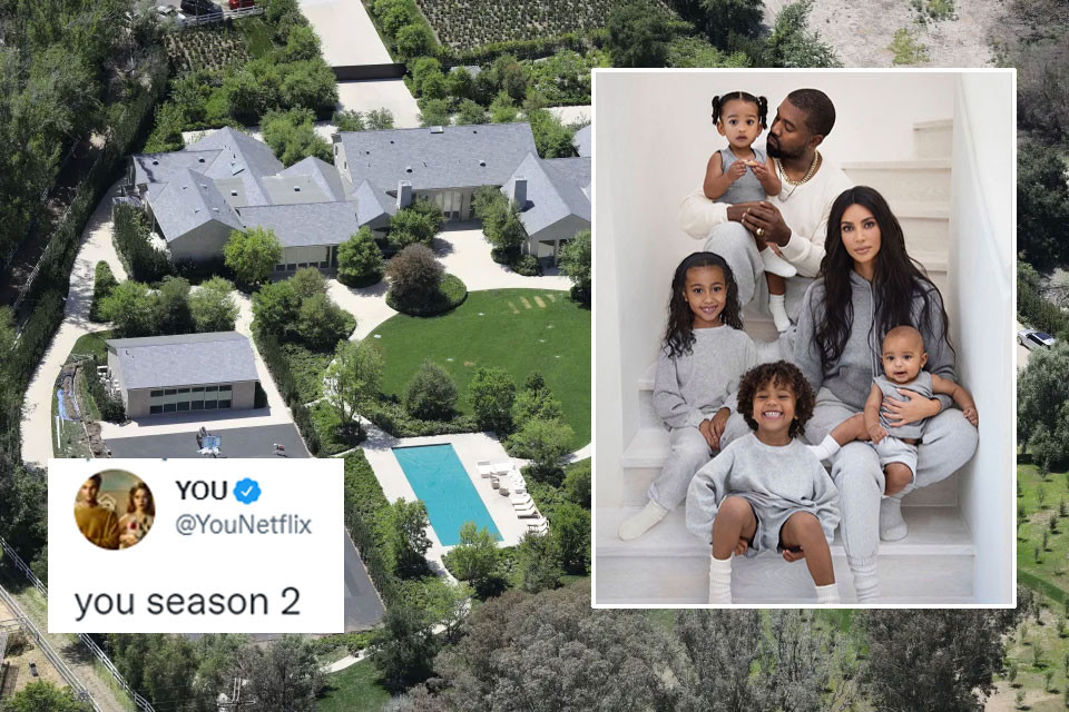 Kanye West Buys Home Across from Kim Kardashian to Be Near Kids
