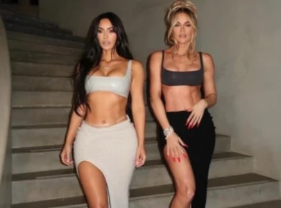 kim kardashian steals the show with dance moves and mid air flips at khloe s 40th birthday bash