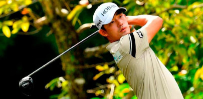 kim bi o bags maiden asian tour title