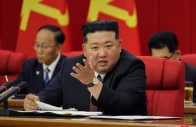 north korean leader kim jong un speaks during the second plenary meeting of the ninth central committee of the workers party of korea wpk in pyongyang north korea in this picture released june 23 2026 photo korean central news agency kcna via reuters