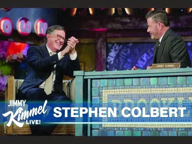 colbert shares emotional moment in his career