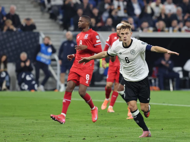 joshua kimmich celebrates after shooting from the penalty spot to score his team s second goal during the 2026 world cup qualifiers europe zone group a match against luxembourg photo afp joshua kimmich celebrates after shooting from the penalty spot to score his team s second goal during the 2026 world cup qualifiers europe zone group a match against luxembourg photo afp