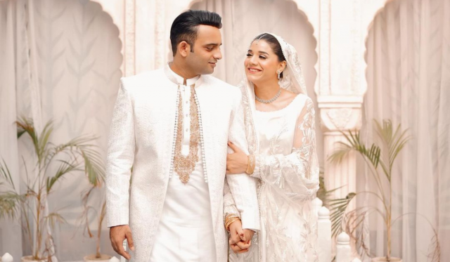 kiran ashfaque ties the knot with hamza ali chaudhary kiran ashfaque ties the knot with hamza ali chaudhary