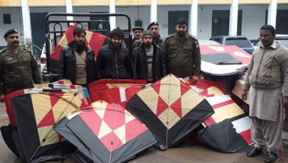 kite flying material seized from factory owner arrested