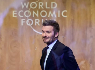 david beckham asked about son brooklyn peltz beckham at davos as family feud deepens