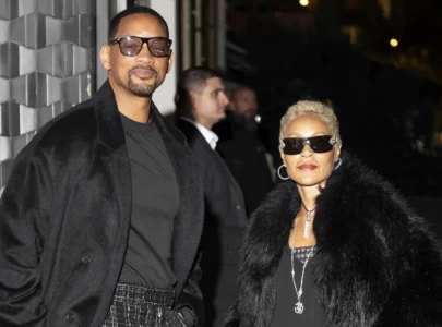 will smith jada pinkett smith make joint appearance at paris fashion week