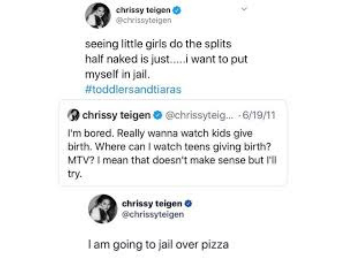 Photo: X @chrissyteigen