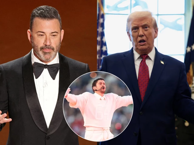 Jimmy Kimmel blasts Donald Trump over criticism of Bad Bunny’s Super Bowl halftime show