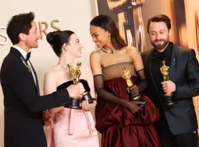 adrien brody kieran culkin mikey madison and zoe salda a to present at 2026 oscars