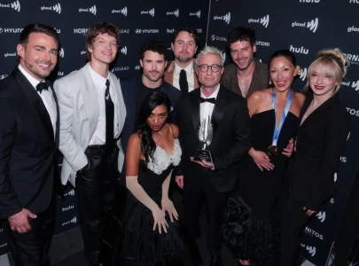 heated rivalry cast and producers reunite at the glaad awards heated rivalry cast and producers reunite at the glaad awards