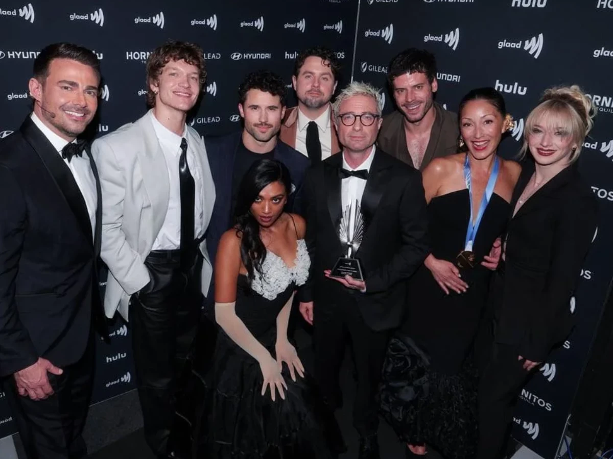 heated rivalry cast and producers reunite at the glaad awards
