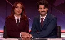 snl uk mocks trump iran talk on weekend update just kiss already