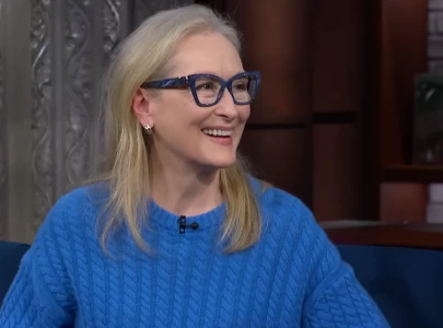 meryl streep channels the devil wears prada in custom cerulean j crew sweater meryl streep channels the devil wears prada in custom cerulean j crew sweater