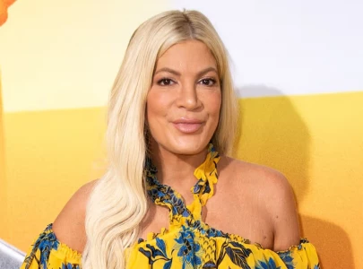 tori spelling updates after car crash involving children in california