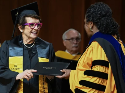 billie jean king earns college degree at 82 65 years after first enrolling it is never too late