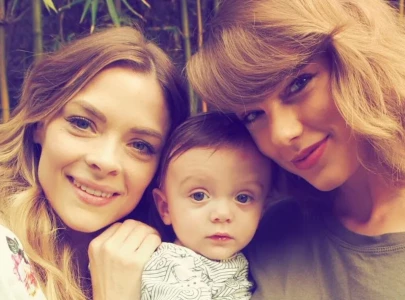 jaime king explains why she and taylor swift s godson missed singer s wedding to travis kelce
