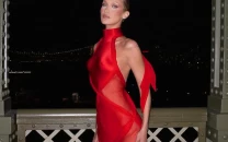 bella hadid says the beauty cast gave her words of wisdom during acting debut