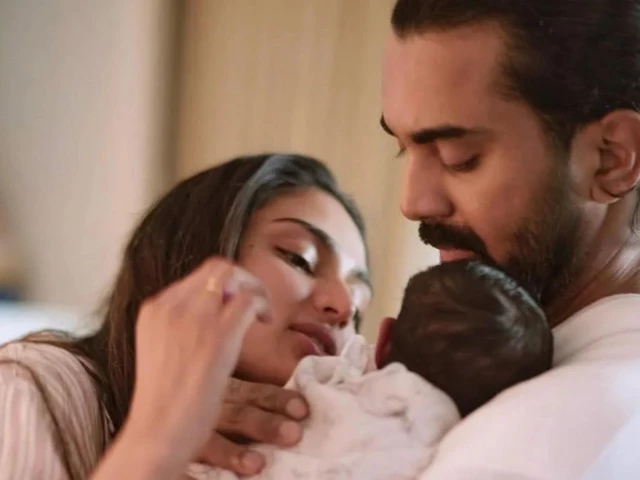 kl rahul and athiya shetty shared the first photo of their daughter photo courtesy athiya shetty instagram kl rahul and athiya shetty shared the first photo of their daughter photo courtesy athiya shetty instagram
