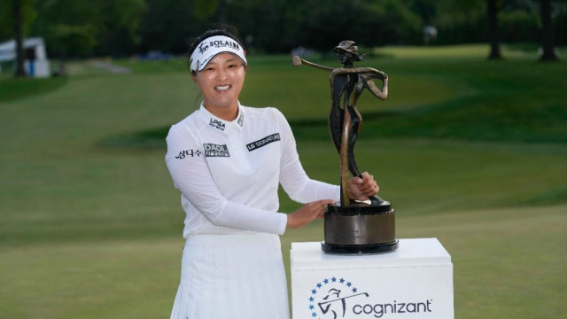 ko defeats lee to win lpga s founders cup ko defeats lee to win lpga s founders cup