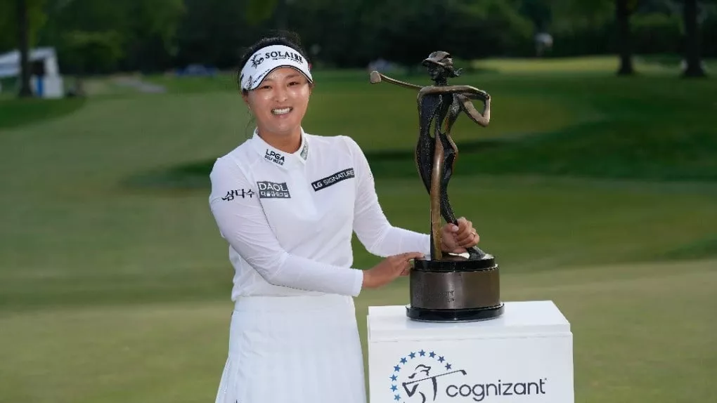 ko defeats lee to win lpga s founders cup ko defeats lee to win lpga s founders cup