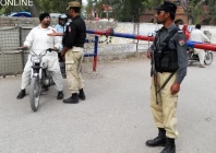 kohat police on duty photo online file