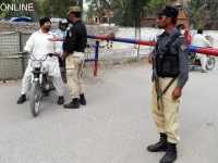 kohat police on duty photo online file