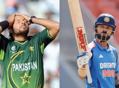 virat kohli equals shahid afridi s record after ct match against pakistan virat kohli equals shahid afridi s record after ct match against pakistan