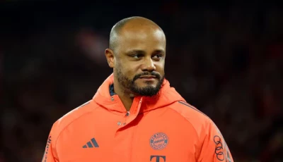bayern munich coach vincent kompany before the match reuters bayern munich coach vincent kompany before the match reuters